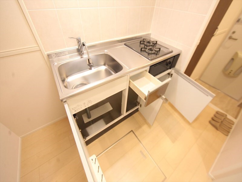 物件内観写真21　(システムキッチン（ガス2口コンロ付）)