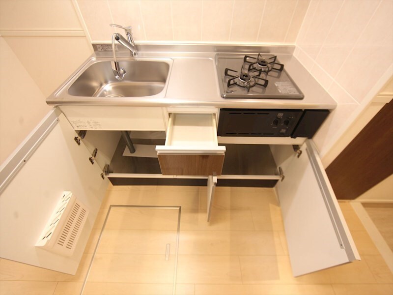 物件内観写真23　(システムキッチン（ガス2口コンロ付）)