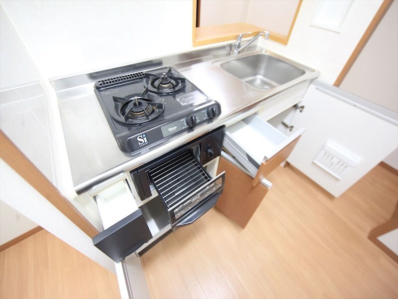 物件内観写真25　(カウンターキッチン（ガス2口コンログリル付）)