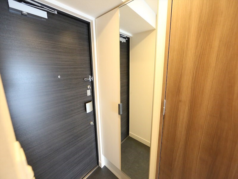 物件内観写真18　(玄関　姿見鏡付き　シューズボックス付（収納充実してます）)