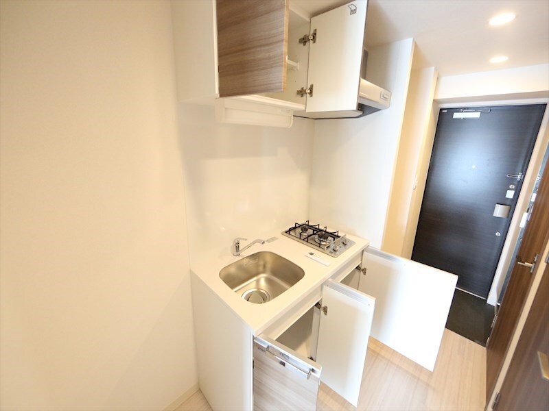 物件内観写真23　(システムキッチン（ガス2口コンロ付）)