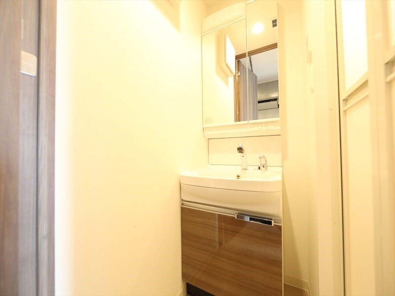 物件内観写真24　(脱衣所　独立洗面台（シャンプードレッサー付）収納スペース有)