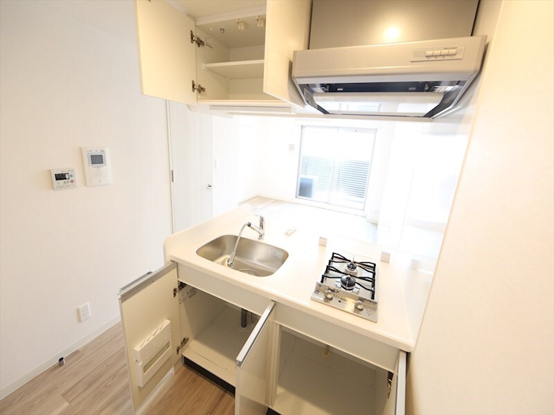 物件内観写真25　(システムキッチン（ガス2口コンロ付）カウンターキッチン)