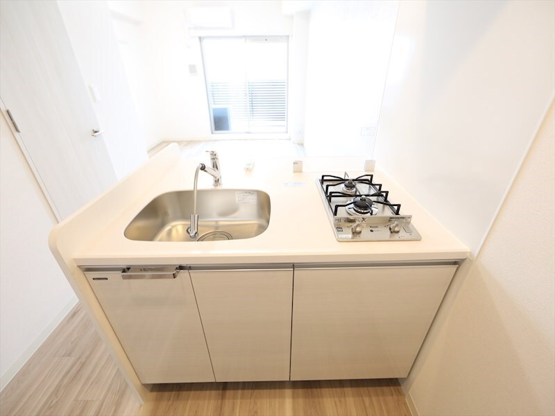 物件内観写真27　(システムキッチン（ガス2口コンロ付）カウンターキッチン)