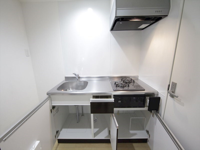 物件内観写真24　(システムキッチン（ガス2口コンロ付）)
