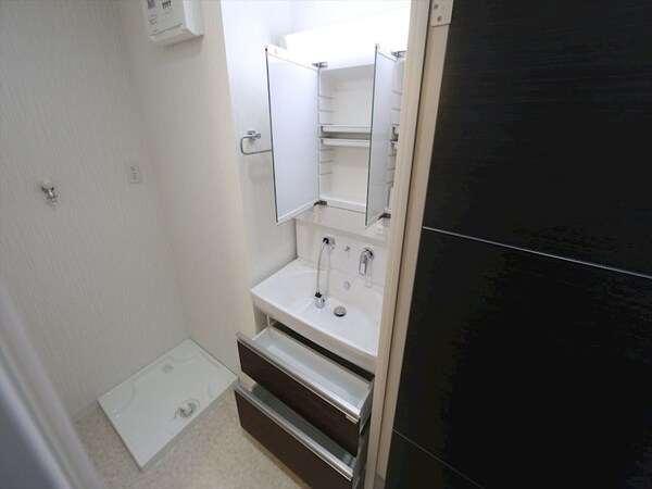 洗面所(脱衣所　シャンプードレッサー　室内洗濯機置き場)