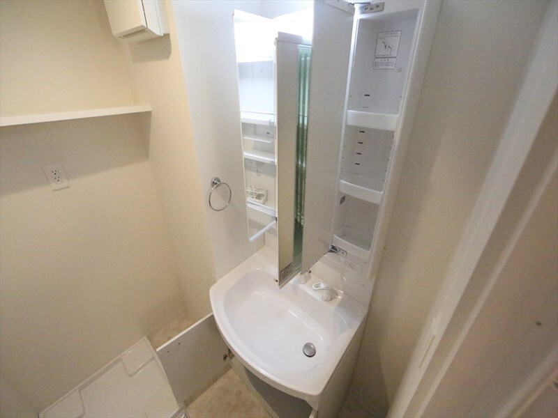 物件内観写真30　(脱衣所　独立洗面台（シャンプードレッサー付）収納スペース有)