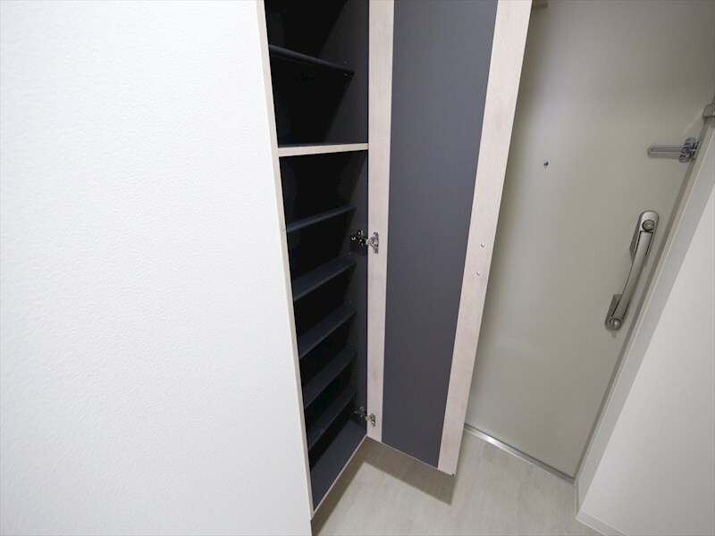 物件内観写真8　(玄関　シューズボックス付（収納充実してます）)