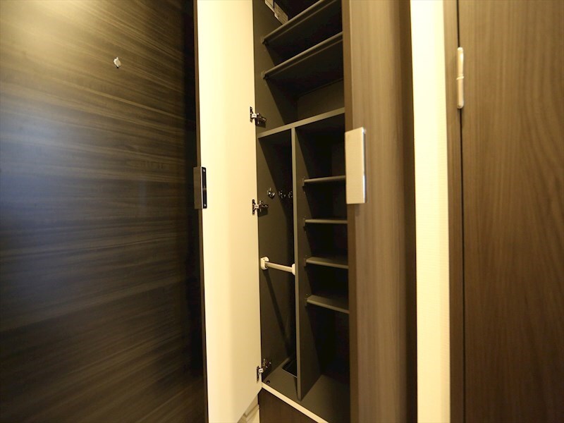 物件内観写真8　(玄関　シューズボックス付（収納充実してます）)