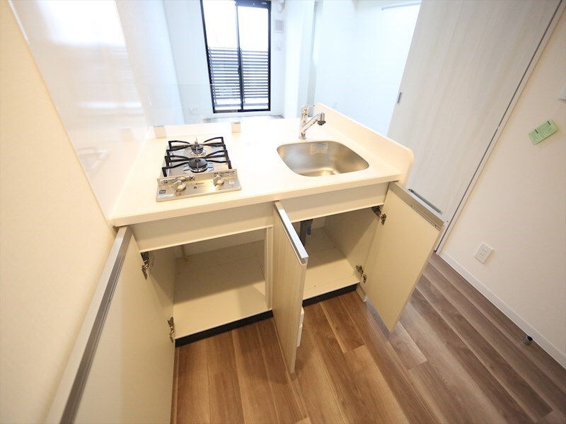 物件内観写真25　(システムキッチン（ガス2口コンロ付）カウンターキッチン)