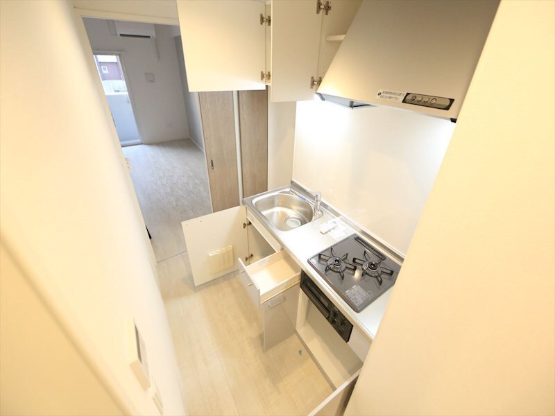 物件内観写真7　(システムキッチン（ガス2口コンログリル付）)