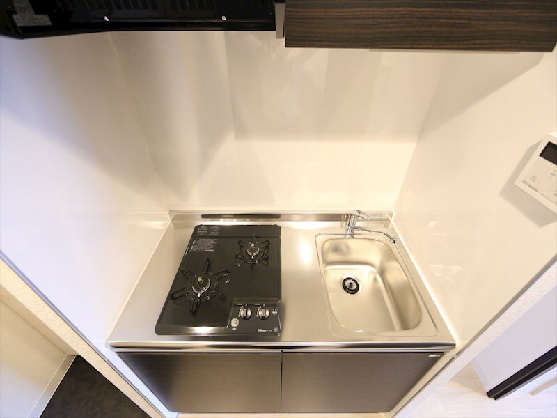 物件内観写真25　(システムキッチン（ガス2口コンロ付）)