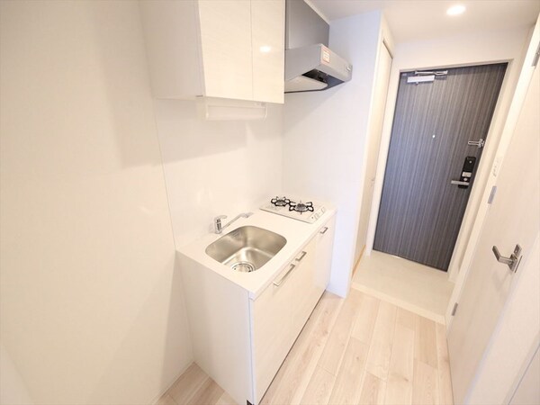 キッチン(システムキッチン（ガス2口コンロ付）)