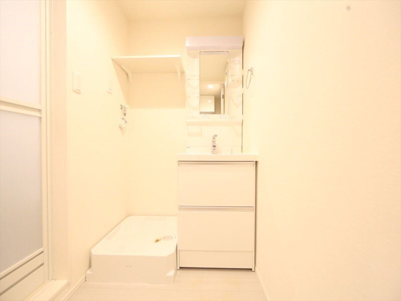 物件内観写真29　(脱衣所　独立洗面台（シャンプードレッサー付）収納スペース有)