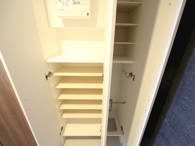 物件内観写真8　(玄関　シューズボックス付（収納充実してます）)