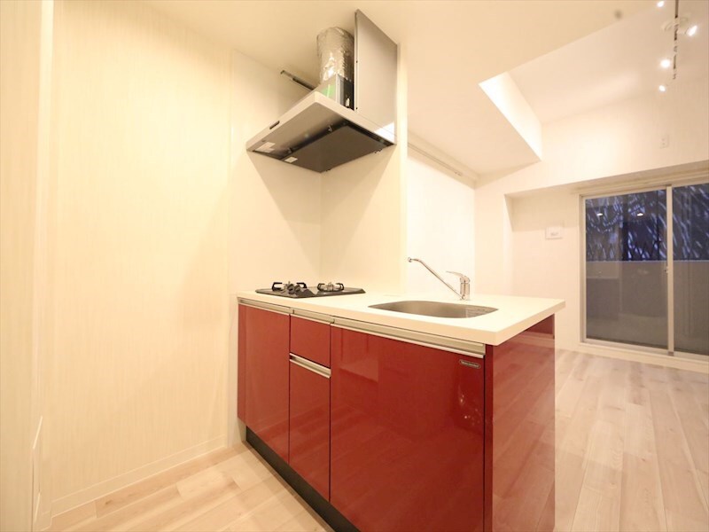 物件内観写真16　(システムキッチン（ガス2口コンロ付）カウンターキッチン)