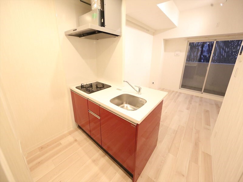 物件内観写真23　(システムキッチン（ガス2口コンロ付）カウンターキッチン)