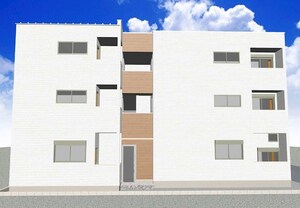 （仮称）中川区外新町一丁目（3）Ａ新築アパート外観写真