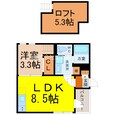 パインヒルズの間取図