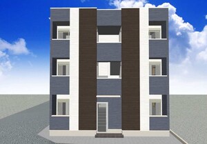 （仮称）西区山木一丁目（2）Ａ新築アパート外観写真