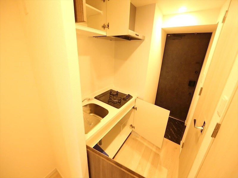 物件内観写真7　(システムキッチン（ガス2口コンロ付）)