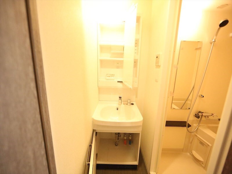 物件内観写真24　(脱衣所　独立洗面台（シャンプードレッサー付）収納スペース有)
