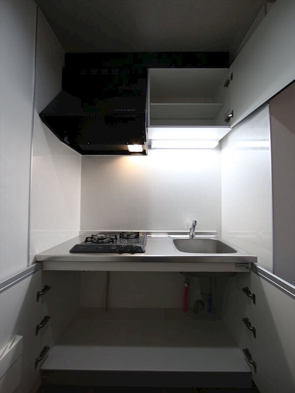 物件内観写真15　(システムキッチン（ガス2口コンロ）)