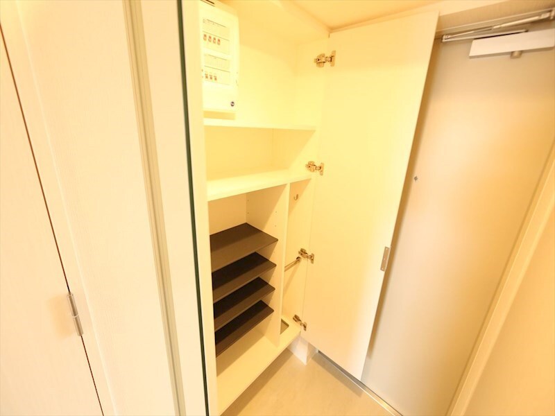 物件内観写真8　(玄関　シューズボックス付（収納充実してます）)
