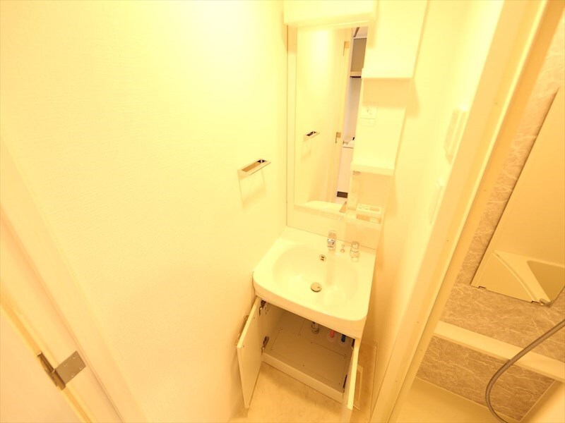 物件内観写真17　(脱衣所　独立洗面台（シャンプードレッサー付）収納スペース有)