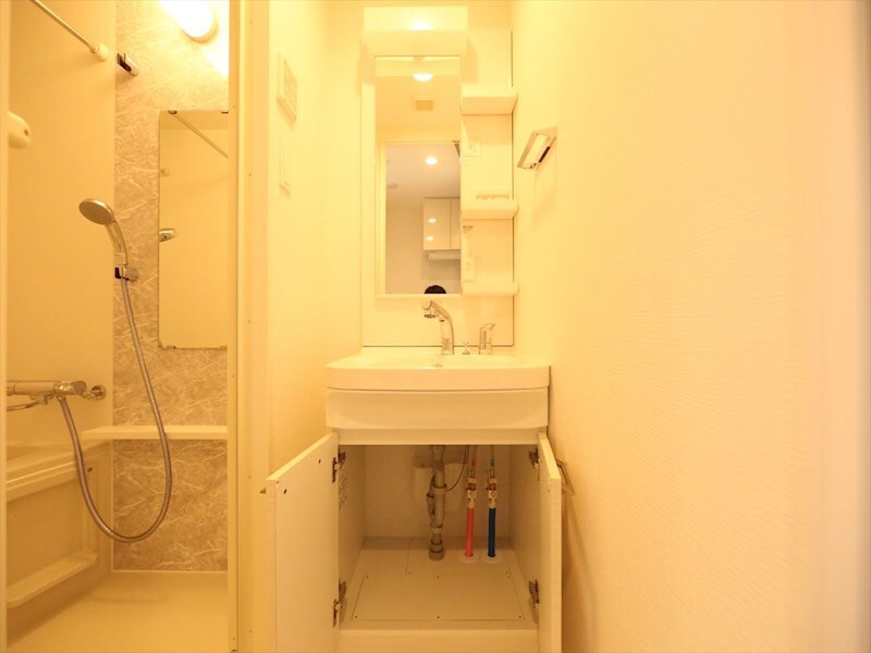 物件内観写真17　(脱衣所　独立洗面台（シャンプードレッサー付）収納スペース有)