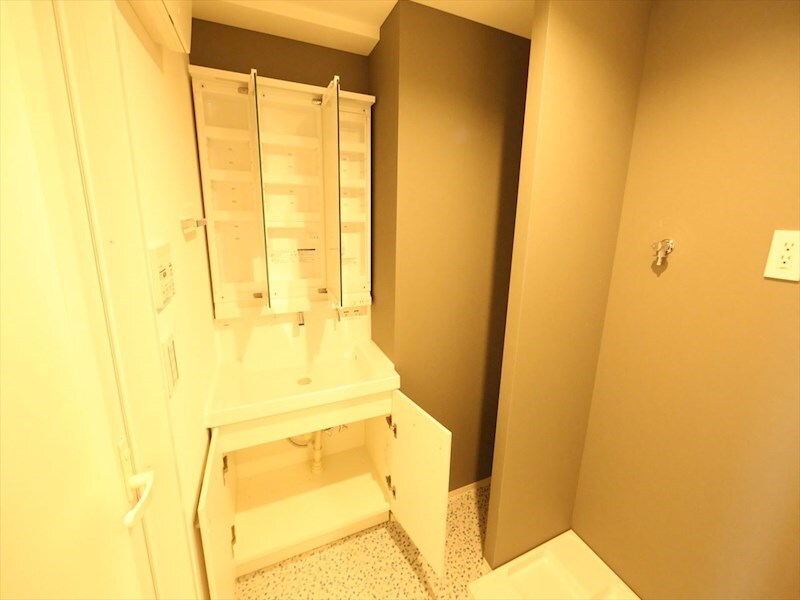 物件内観写真20　(脱衣所　独立洗面台（シャンプードレッサー付）収納スペース有)