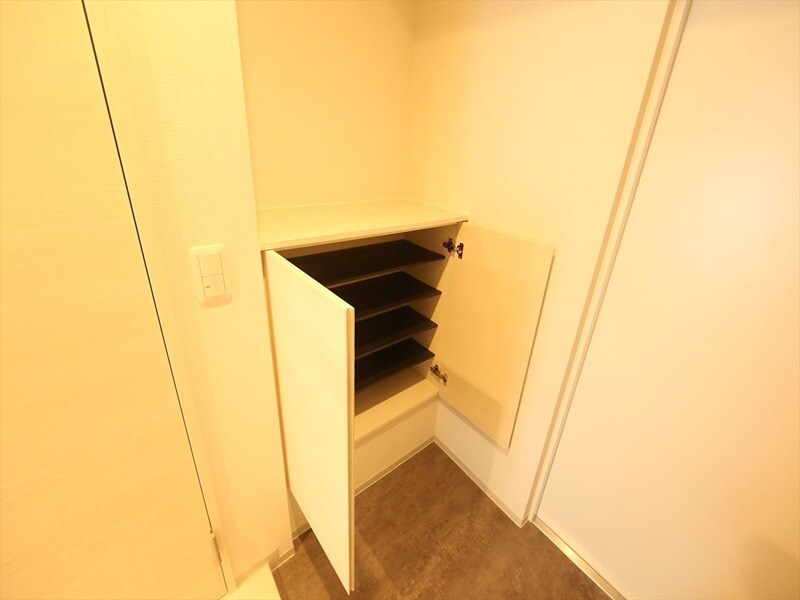 物件内観写真5　(玄関　シューズボックス付（収納充実してます）)