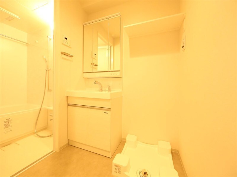 物件内観写真17　(脱衣所　独立洗面台（シャンプードレッサー付）収納スペース有)