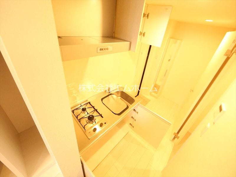 キッチン(システムキッチン（ガス2口コンロ付）)