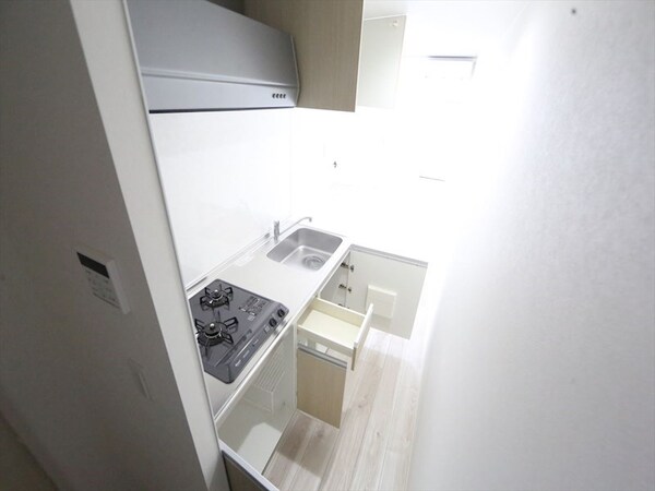 キッチン(システムキッチン（ガス2口コンロ付）　同仕様写真)