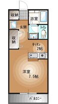 東北本線<宇都宮線> 宇都宮駅 3階建 築25年の間取図