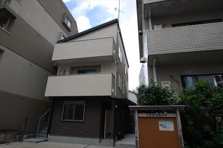 東麻布２丁目新築アパート外観写真