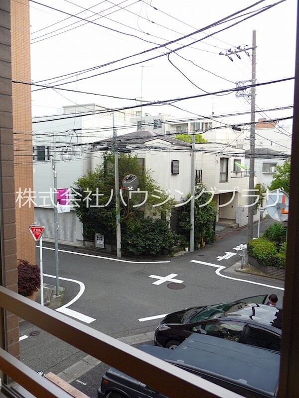 ベランダ(室内干し用フック)