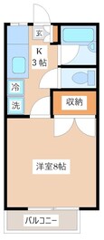 パークハイム松本の間取図