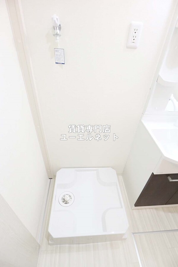 建物設備(洗濯機置き場)