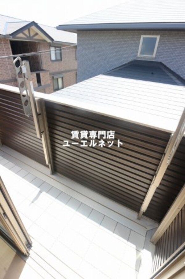 建物設備(2階のバルコニーです！)