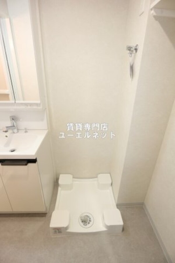 建物設備(室内洗濯機置き場で毎日の家事もラクラク！)