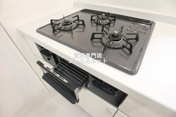 建物設備(お料理が捗る３口ガスコンロ)
