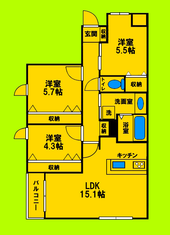 間取図