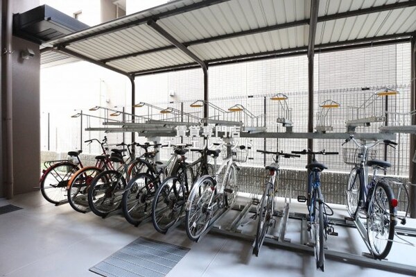 建物設備(自転車通勤にも便利な駐輪場付き♪)