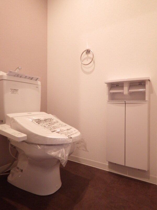 トイレ(洗浄機能付便座（※写真は同タイプ202号室）)