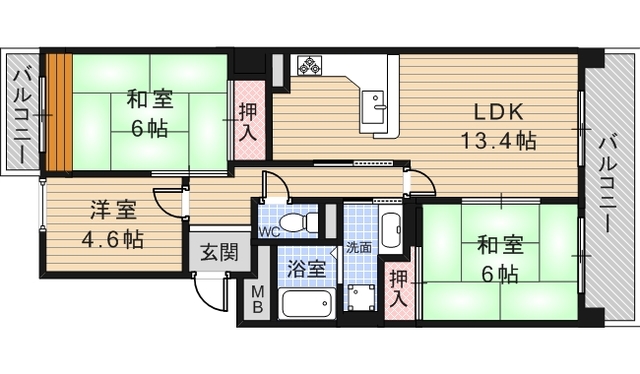 間取図