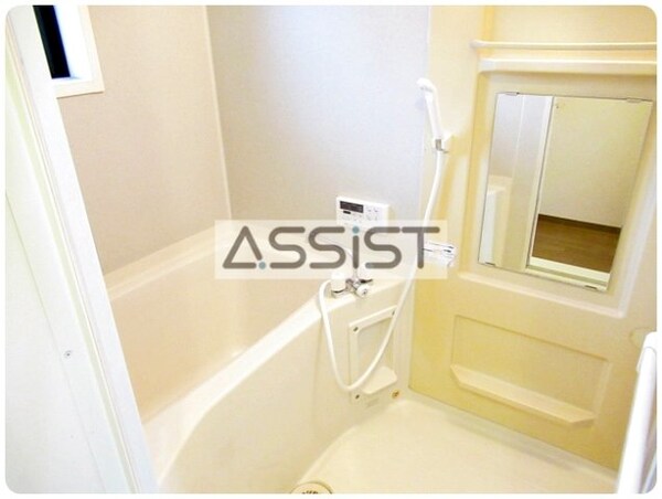 浴室(写真：設備同仕様の別号室です)