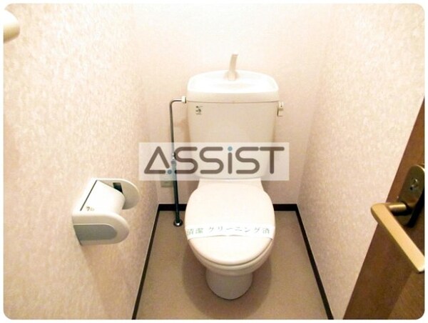 トイレ(写真：設備同仕様の別号室です)