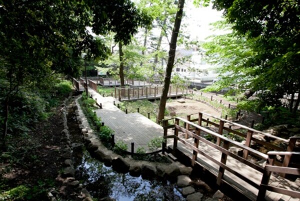 周辺環境(上野毛自然公園 1097m)